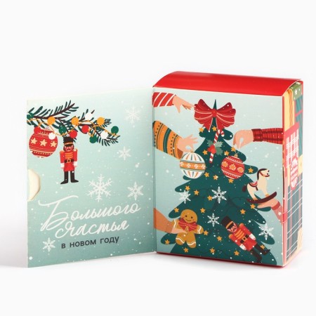 Set: tea + chocolate "Magic moments" in a box-opener-1