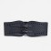 Women's belt, width 12 cm, metal buckle, black color