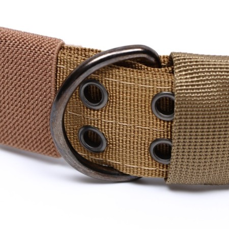 A collar with a soft lining, 75 x 4 cm, Osh 51-61 cm, sand-3