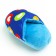 Toy for dogs "slippers", 15 cm, blue with hearts