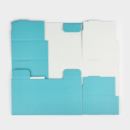 Gift folding box, packaging, “blue”, 31.2 x 25.6 x 16.1 cm-8