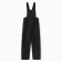 Semi -combinezone insulated for boys, black color, height 140 cm
