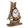 Clock - desktop clipper, discrete move, dial d -7.5 cm, 17 x 21.5 cm
