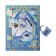 Notebook in a gift box A6, 96 sheets, a color block, on an anime castle, mix