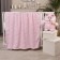 Blanket-worshiped, size 100 × 140 cm, target print, pink