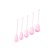 A set of vaginal balls Flovetta byfa tulips, silicone, pink, 5.3 cm