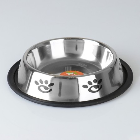A bowl with a non -slip base with a print, 475 ml