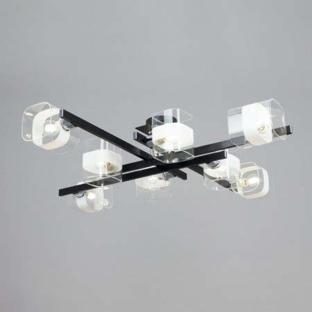 Ceiling chandelier "Virta" E14 8x60 watts-8