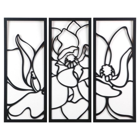 Painting Panel "Flowers" 3CT-25*59 cm, (75x59cm)