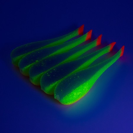 Yaman foam fish with silicone insert, 135 mm, color 26 UV, 5 pcs.-3