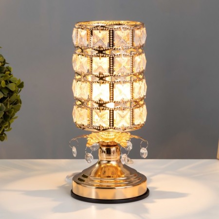 Lamp 16017/1 G4 20W gold 10.5x10.5x23.5 cm Risalux