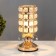 Lamp 16017/1 G4 20W gold 10.5x10.5x23.5 cm Risalux