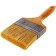 Brush flat bison 01005-100, light natural bristles, wooden pen, 4 ″/100mm
