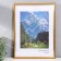 Photo frame Plastic "Gamma" 30x40 cm, matte gold