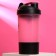 Sports shaker “I can not drink”, black pink, with a bowl under protein, 500 ml