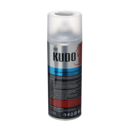 Enamel 1k Kudo car repair metallized Hyundai D01 black, 520 ml, KU-42355-1