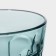 Low glass glass "Roman", 250 ml, turquoise color