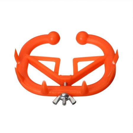Ring against self -evidence, for cattle, 10 × 7.5 cm, plastic, Greengo