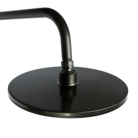 The shower system Zein Z1013, tropical and hand -watering can 5 modes, 2 hoses, soap dish, graphite-9