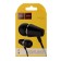 Hoco M34 headphones, wired, vacuum, microphone, jack 3.5 mm, 1.2 m, black