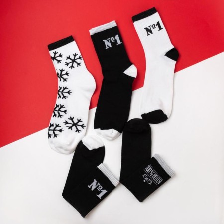 Set of men's socks "The Best" Size 41-44 (27-29 cm), 5 pairs-2