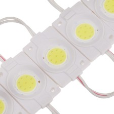 SMD5730 LED module, 2.4 W, COB, 220 LM, 6500K, 12V 20pcs White