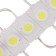 SMD5730 LED module, 2.4 W, COB, 220 LM, 6500K, 12V 20pcs White