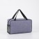 Cosmetic bag with a grid, blue color