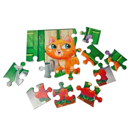 Puzzle FIRST PUZZLE "CATE" (16 EL)-3