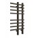 Electric towel "Dvin" LX Plaza Neo, 800x500 mm, dimmer, weapon. Stal
