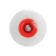 Mini-leaf scrap, artificial fur, 75 mm, handle d = 6 mm, d = 16 mm, pile 16 mm