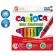 Loves wax 12 colors Carioca Wax Crayons, diameter 8 mm, round, in a cardboard box