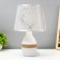 Camilla table lamp E14 15W white 20x20x30 cm Risalux