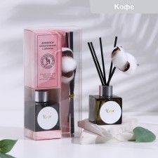 The diffuser aromatic with the cotton flower 