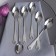 A set of spoons of tea shares "drop", 15 cm, 6 pcs