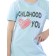 Children's dress Childhood, height 110 cm, light blue color