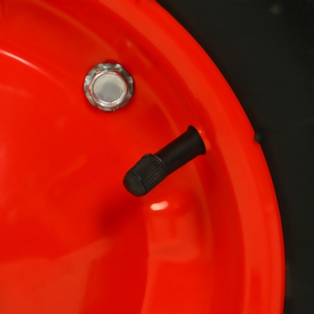 Pneumatic wheel, d = 360 mm, hub: diameter 16 mm, length 90 mm-4