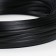 Artificial rattan 6 mm 100 m wave (black)