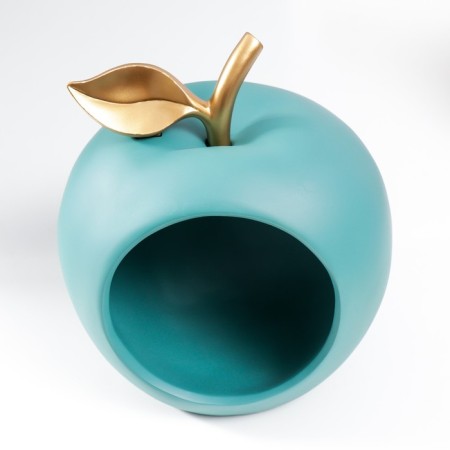 Souvenir Polystone stand "Green Apple" 20.5x16x18 cm-4