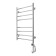 Domoterm electric heated towel rail "Medea" P8, 500x800 mm, right, chrome