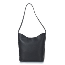 Female bag, artificial leather, 255x295x115 cm, black