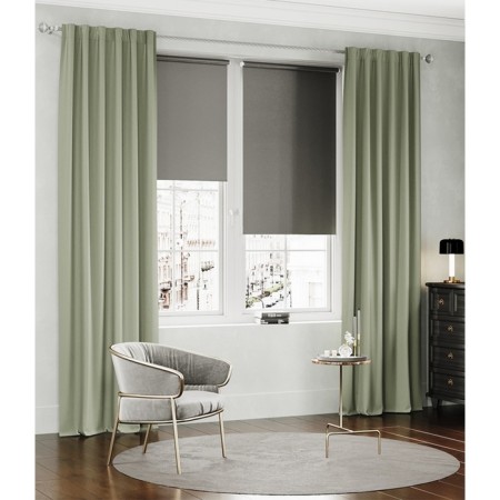 Curtain "Canvas Colorium", size 150x260 cm, color quartz