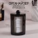 Organizer for cotton pads, with a lid, d = 7 × 11.5 cm, translucent/black color