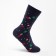 Women's socks, blue color, size 23-25