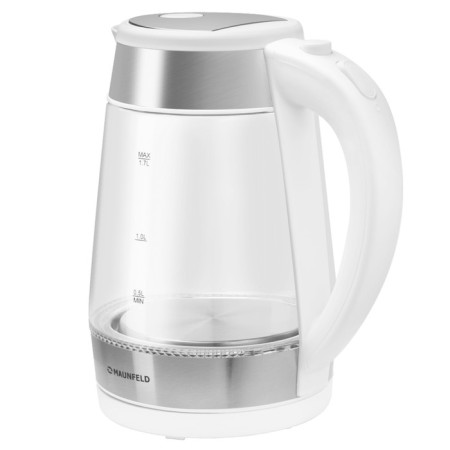 Teapot Maunfeld MGK1710GW, glass, 1.7 l, 2200 watts, white-2