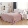Madeline bedspread, size 220x240 cm, color ash rose