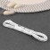 Hells hats, 2 mm, 7 ± 0.5 m, 4 pcs, white color