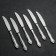 Set of cutlery "Slavyanka", 24 items, decorative box, silver color