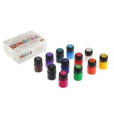Set of colors on glass and ceramics Decola, 12 colors x 20 ml, 4041114