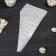 Set of confectionery disposable bags 25 pcs, 50 cm, transparent color